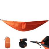 Hamac dublu TECHFIT Negru - Orange 300x200cm