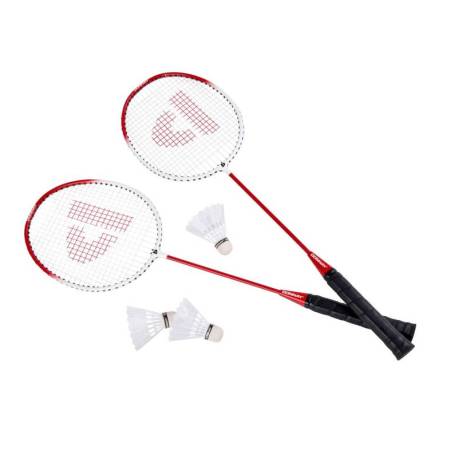Set badminton DONNAY 6 piese Rosu