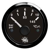 Indicator presiune ulei OSCULATI 0/10 bar black/black