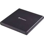 DVD-RW extern Verbatim Slimline 2.0, Mdisc, BK