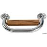 Treapta urcare in ambarcatiune OSCULATI inox AISI 316/teak, 270x130x25mm