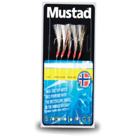 TAPARINA MUSTAD RAINBOW FLASHER NR.4 5BUC/PL