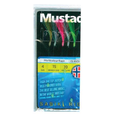 TAPARINA MUSTAD MULTICOLOUR FLASH NR.6 5BUC/PL