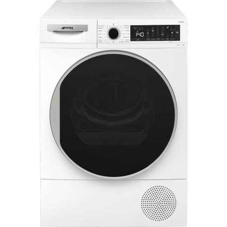 Uscator de rufe SMEG DT393PIT, 60 cm, 9 kg, alb