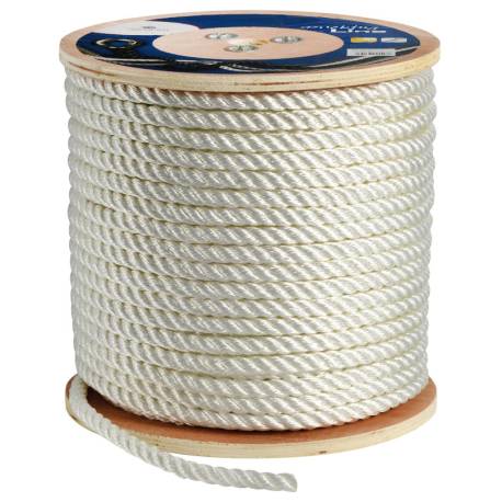 Parama andocare OSCULATI 3-strand line white 6mm, 200m