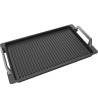 Plita pentru aragaze SMEG GRILLPLATE, antiaderenta, 41x24 cm
