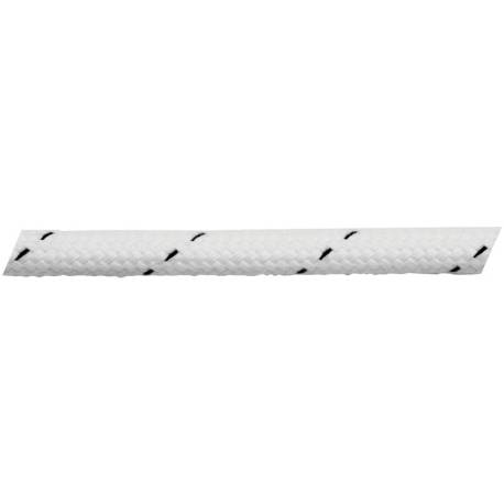 Marlow Mattbraid polyester rope, white 5 mm