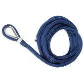 Linie andocare OSCULATI Spliced mooring line blue 14mm x 9m