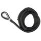 Linie andocare OSCULATI Spliced mooring line black 14mm x 9m