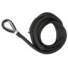 Linie andocare OSCULATI Spliced mooring line black 12mm x 7m