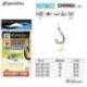 Carlige legate KAMATSU pentru Method Feeder + Fast Stop, Chinu nr.8, 5buc/plic