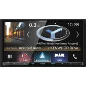 Sistem de navigație AV Kenwood DNX8180DABS de 7 inchi cu Bluetooth, DAB+ Android Auto și Apple Carplay și Weblink