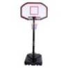 Panou basket ball EDCO cu baza portabila, panou 112x76.5x24.5cm, max. 2m