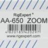 Analizor de antena RIGEXPERT AA-650 Zoom, 0.1-650 MHz, ecran color, cu Bluetooth