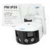 Camera supraveghere video PNI IP590, wireless, cu IP, Dual lens, 2x2MP, 180 grade