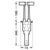 Comenzi directie ULTRAFLEX Gemini B50 pentru motoare inboard