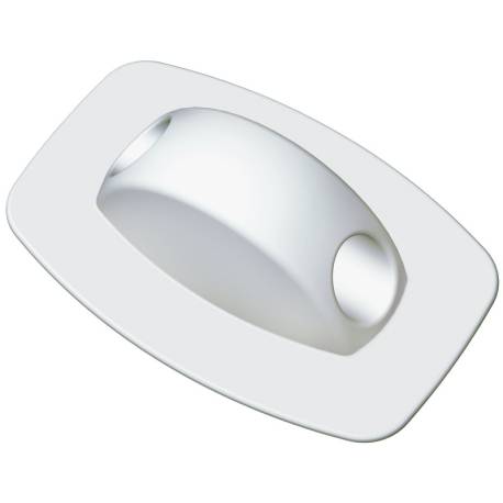 Ghidaj linie ancora OSCULATI Grey fairlead 88x58x26mm