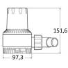 Pompa de santina ATTWOOD Heavy Duty 2000 24V 3.5A