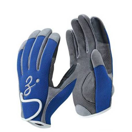 Manusi pescuit ZENAQ 3D Short Gloves Blue 3L