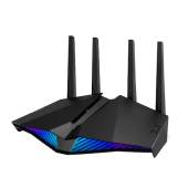Router gaming wireless ASUS WiFi 6 (802.11ax)AX5400, 1GHz, Mobile Game Mode, Mesh WiFi