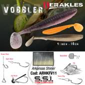 Shad HERAKLES Vobbler 4", 10cm Arkansas Shiner, 7buc/plic