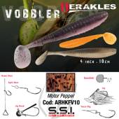 Shad HERAKLES Vobbler 4", 10cm Motor Pepper, 7buc/plic