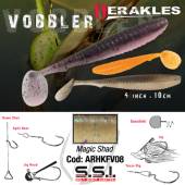 Shad HERAKLES Vobbler 4", 10cm Magic Shad, 7buc/plic