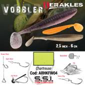Shad HERAKLES Vobbler 2.4", 6cm Chartreuse, 8buc/plic
