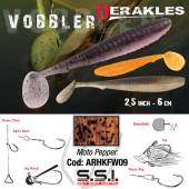 Shad HERAKLES Vobbler 2.4", 6cm Motor Pepper, 8buc/plic