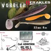 Shad HERAKLES Vobbler 2.4", 6cm Shiner, 8buc/plic