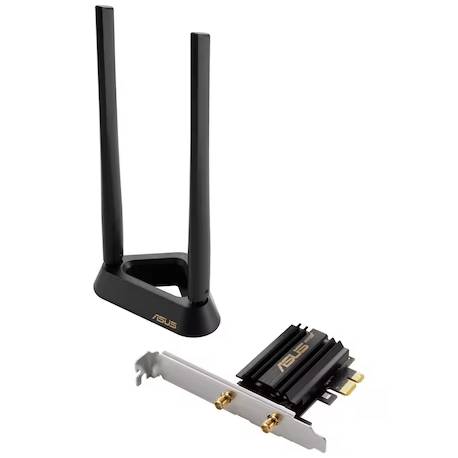 Modul WiFi Asus 6E (802.11ax) PCl-E, AXE5400Bluetooth 5.2, WPA3, OFDMA and MU-MIMO