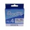 Fir textil GOSEN PE Roots X4 Light Green 200m, PE 2.0, 0.242mm, 14kg