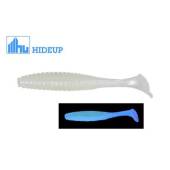 Grub HIDEUP Stagger Original 1.5" Salt 4cm, culoare S-07 Luminos White UV, 8buc/plic