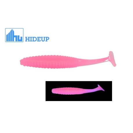 Grub HIDEUP Stagger Original 1.5" Salt 4cm, culoare S-08 Luminos Pink UV, 8buc/plic