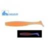 Grub HIDEUP Stagger Original 1.5" Salt 4cm, culoare S-09 Luminos Orange UV, 8buc/plic