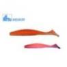 Grub HIDEUP Stagger Original 3" Salt 7.6cm, culoare SN-17 UV Holo Orange, 10buc/plic