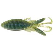 Naluca soft HIDEUP Stagger Wide Hog 3.3" 8.4cm, culoare 128 Green Light Gill