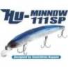 Vobler HIDEUP HU-Minnow 111SP 11cm, 17g, culoare 251 Black Back Silver