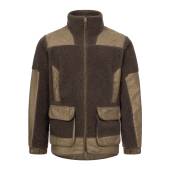 Jacheta BLASER Sherpa Fleece Dark Brown marimea L