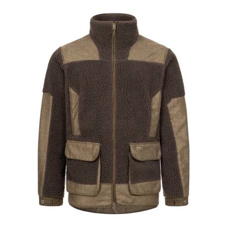Jacheta BLASER Sherpa Fleece Dark Brown marimea M