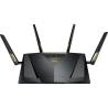 Router Wireless ASUS RT-AX88U, AX6000, Dual-Band, Wi-Fi 6, AiMesh, AiProtection Pro, MU-MIMO, 4 antene Wi-Fi