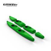 Caiac modular KAYAK INNOVATIONS NATSEQ Tandem Green, 560cm