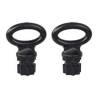 Set 2 buc. carlig oval de prindere accesorii RAILBLAZA Webeye30 Black 02-4005-11