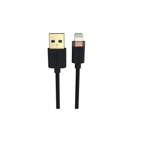 Cablu Duracell USB-A to Lightning C89 2mBlack