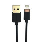 Cablu Duracell USB-A to Lightning C89 1mBlack