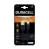 Cablu Duracell USB-A to Lightning C89 1mBlack