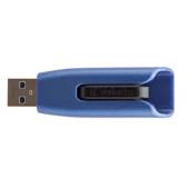 Unitate flash USB Verbatim, USB 3.0, 32 GB, V3 MAX, Store N Go, albastru, 49806, USB A, cu conector retractabil