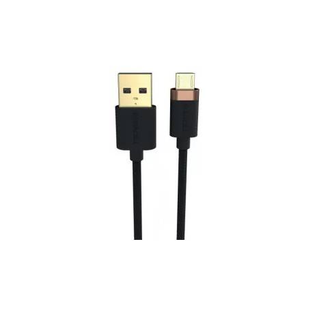 Cablu Duracell USB-A to Micro USB 1mBlack