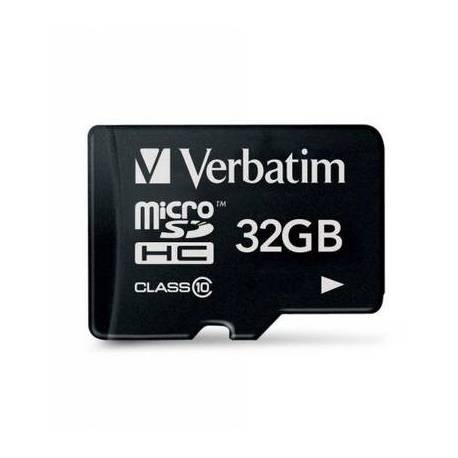Card de memorie MicroSDHC U1 Verbatim, 32GBPremium, CL10