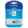 Card de memorie MicroSDHC U1 Verbatim, 32GBPremium, CL10